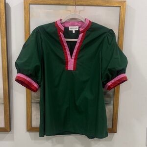 Entro M Green Blouse